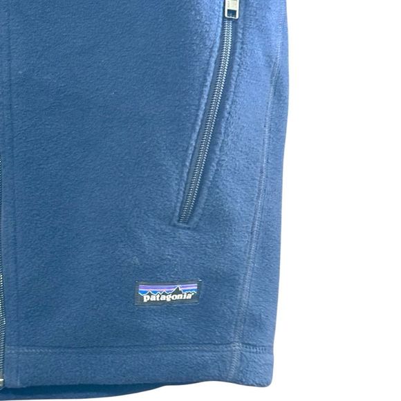 Patagonia Men's Synchilla Fleece Vest Navy Blue Size Small - Picture 4 of 10